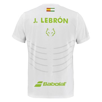 Babolat Lebrón Replica Crew Neck Tee White